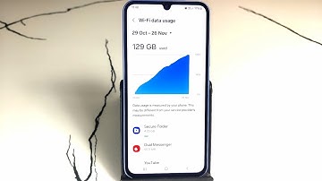 how to check wifi data usage on samsung galaxy a35 5g