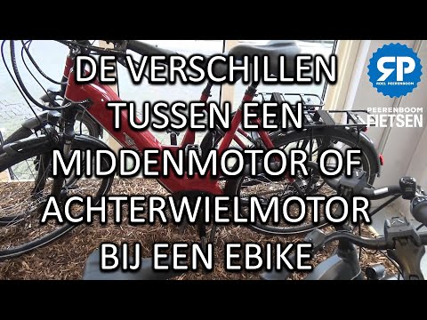 Update DE VERSCHILLEN TUSSEN EEN MIDDENMOTOR OF ACHTERWIELMOTOR BIJ EEN EBIKE