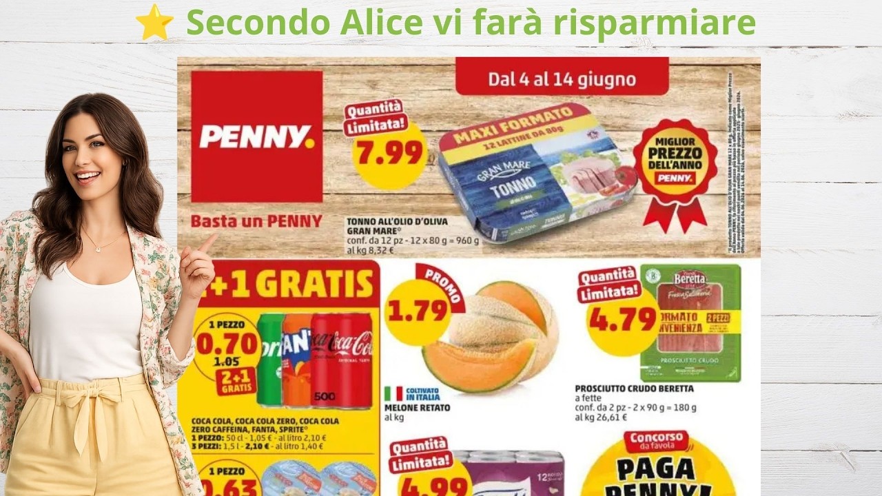 Nuovo Volantino Penny dal 4 al 14 Giugno #anteprima