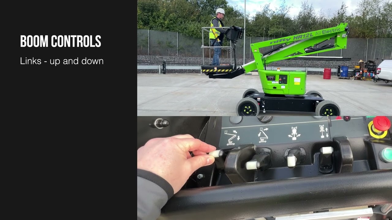 How to start and operate a Niftylift - SP34LE