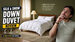 Silk &amp; Snow Down Duvet Review: Lightweight or All-Season? Warmth &amp; Comfort Tested