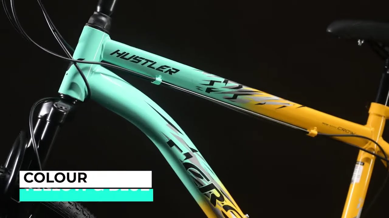 Crow Hustler 21 Speed MTB   Best MTB bikes in India   MTB with Suspension