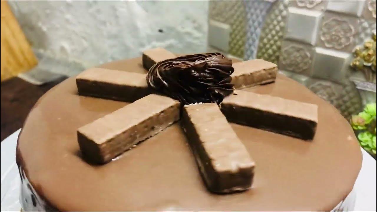 How to make chocolate cake easy cake decoration at home cook to taste