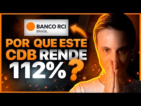 🔴 CDB com LIQUIDEZ DIÁRIA que RENDE 112% do CDI do BANCO RCI BRASIL para RESERVA de EMERGÊNCIA?