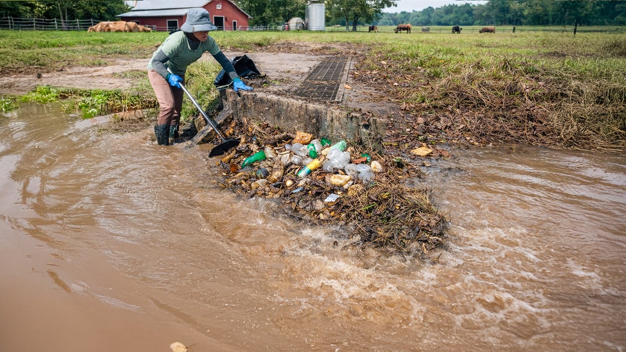Heavy Equipment vs Massive Culvert Blockage