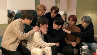 TAE Kept Crying In JK Arms After Hearing His True Feelings…Even BTS Members Rushed To Comfort Him 😭💔