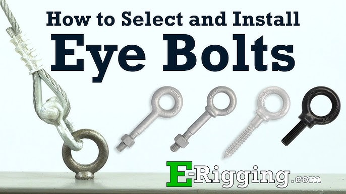 How to Open a Eye-Bolt 