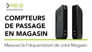 Compteur de passage autonome : Devis sur Techni-Contact - Compteur de  passage magasin