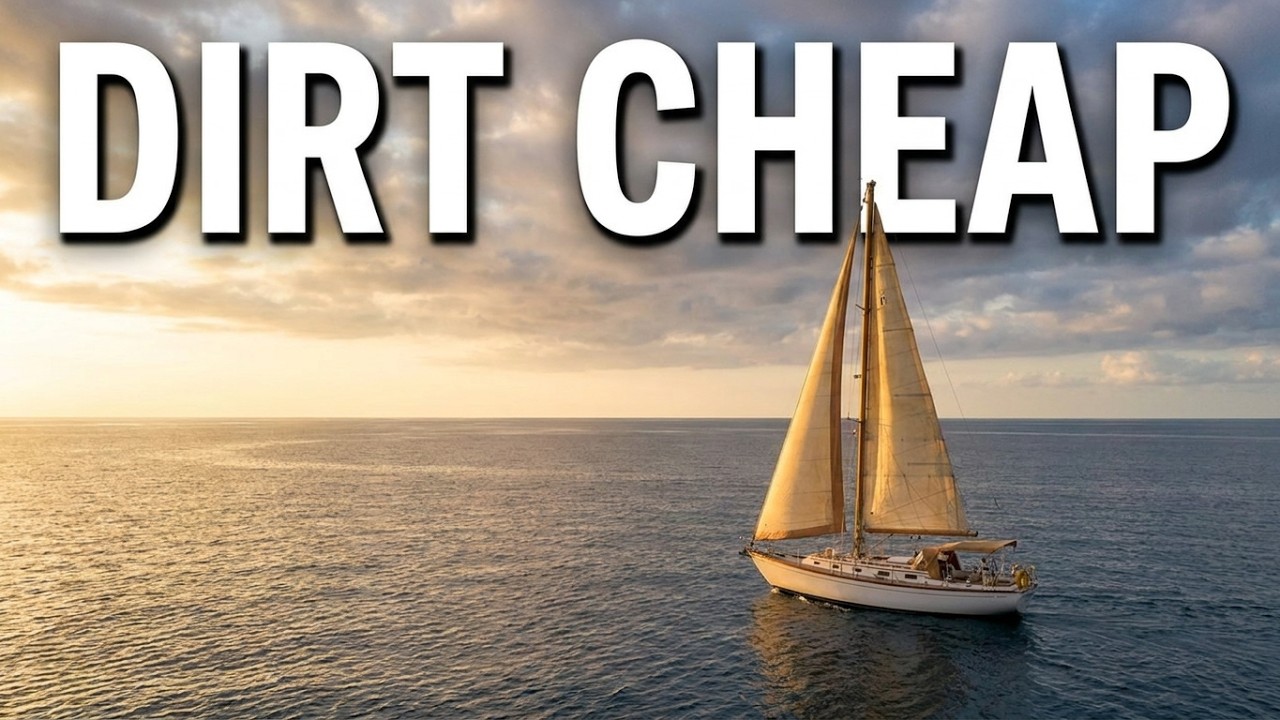 ⁣5 Dirt-Cheap Sailboats Nobody Buys in USA (But They'll Sail for Decades) ⭐