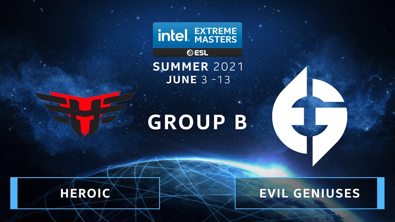 Cs Go Heroic Vs Evil Geniuses Inferno Map 1 Iem Summer 21 Group B Youtube