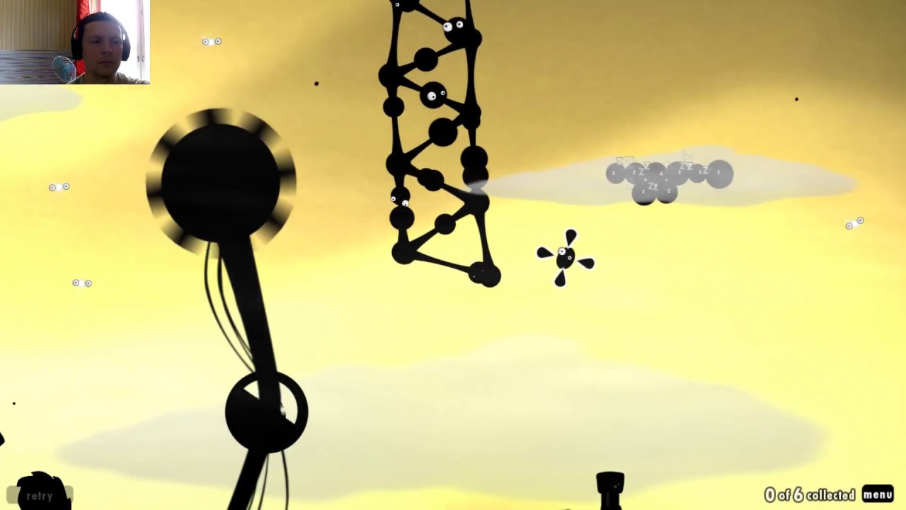 Летсплей World of Goo, прохождение уровня "Weather Vane".