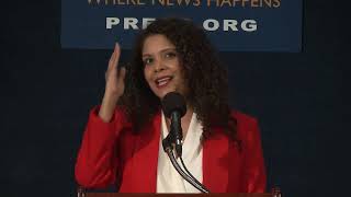 Rana Ayyub receives the John Aubuchon Press Freedom Award