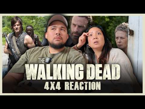 Join My Wife's Thrilling First Encounter with *THE WALKING DEAD*! | 4x4 Reaction | Indifference