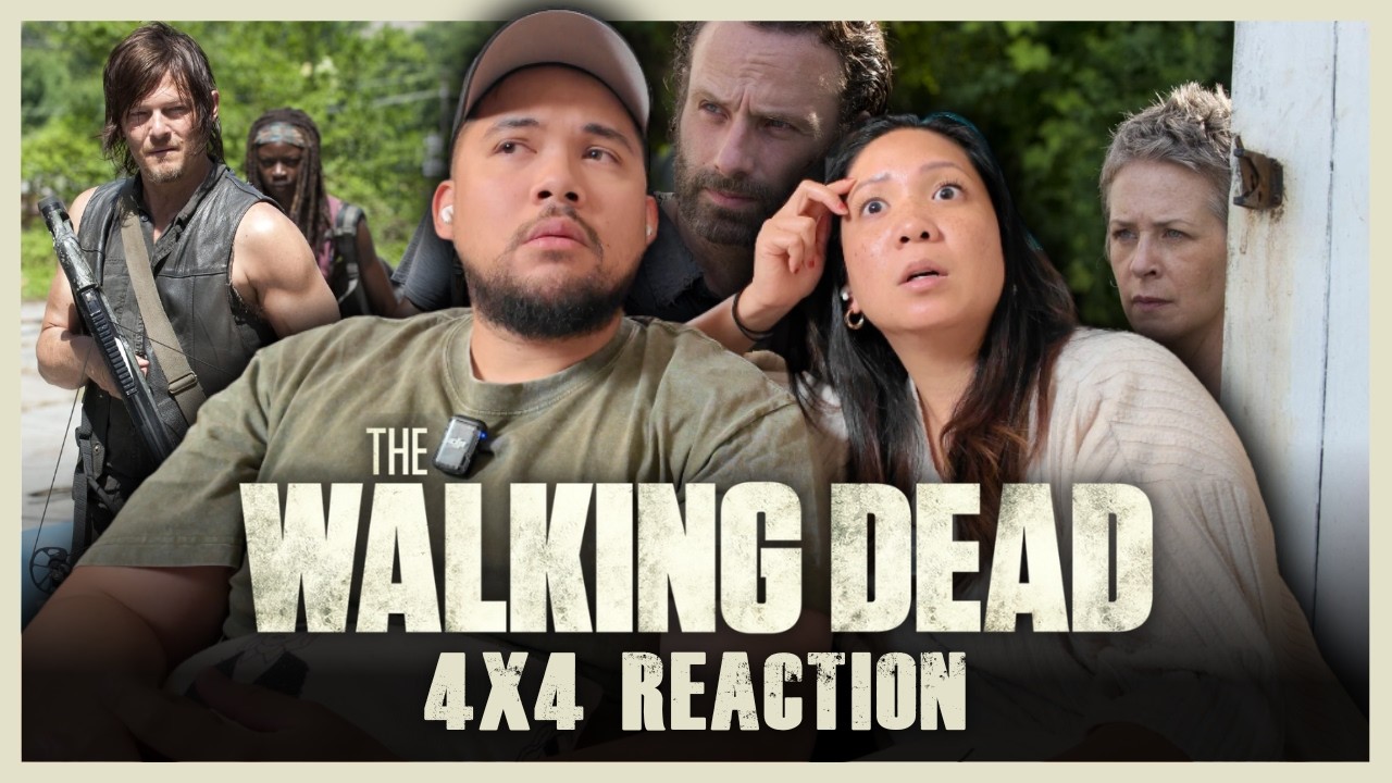 Join My Wife's Thrilling First Encounter with *THE WALKING DEAD*! | 4x4 Reaction | Indifference