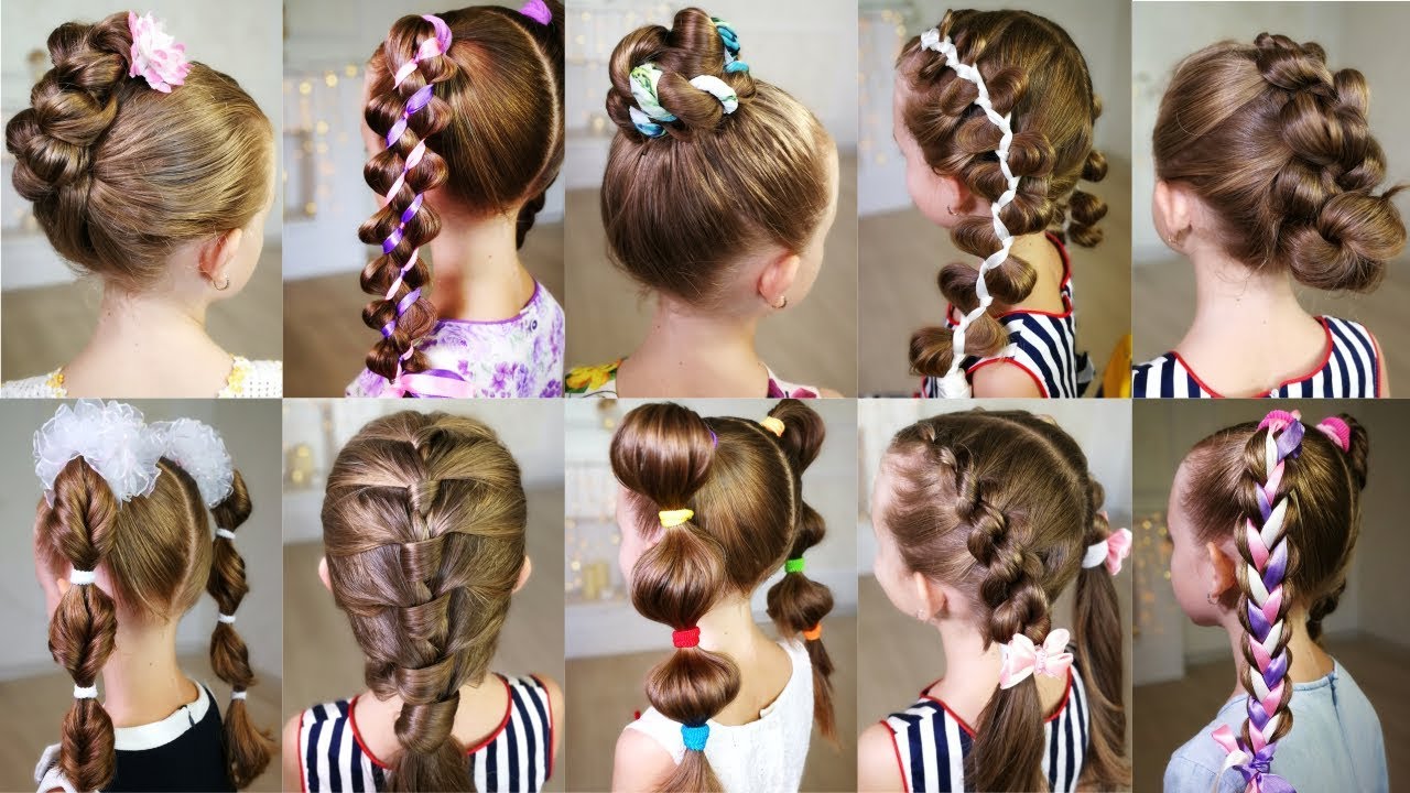 10 Cute 3 MINUTE Hairstyles For Busy Morning Quick And Easy Hairstyles  10 Cute 3 MINUTE Hairstyles For Busy Morning Quick And Easy Hairstyles