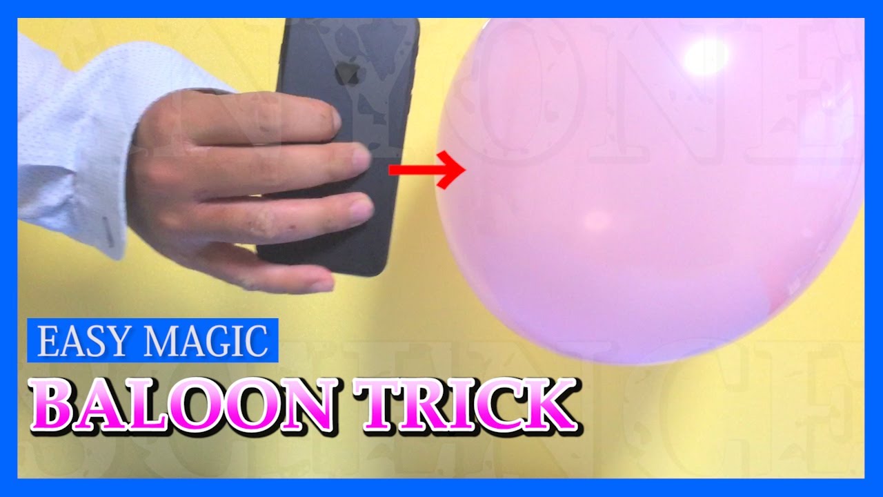 スマホカバー 風船の中にスマホを入れる方法 力技 Youtube