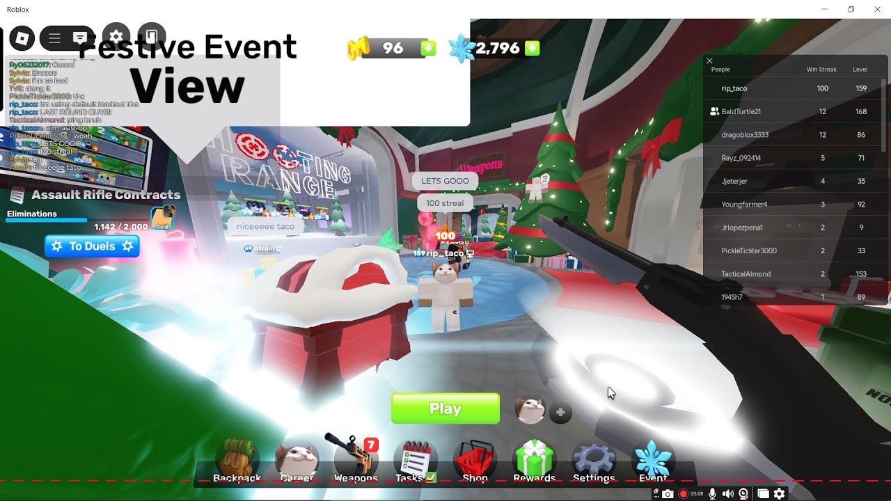 High Rivals Streak GETTING A 100 STREAK IN RIVALS!! (roblox) - YouTube