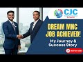 CJC Student’s Success Story | How We Helped Him Get Job in MNC | CJC Pune