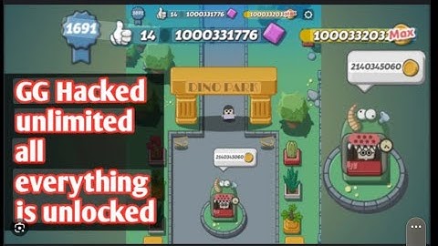 unlimited mod for crazy dino park 100% free and true #tutorial