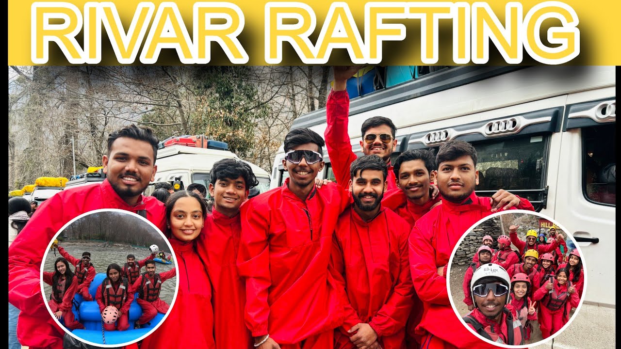 RIVAR RAFTING IN KULLU MANALI 🌊🚣🏻🥶 