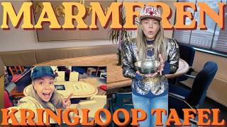 VINTAGE MARMEREN TAFEL in de KRINGLOOP GEVONDEN!