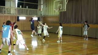 20100719 vs HUSH 女子 4Q_1 練習試合