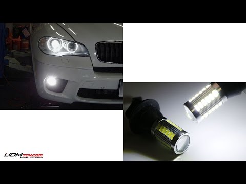 Super Bright 33-SMD Universal Fit LED Replacement Bulbs for Fog Lights
