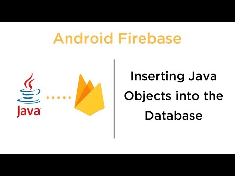 Inserting Java Objects
