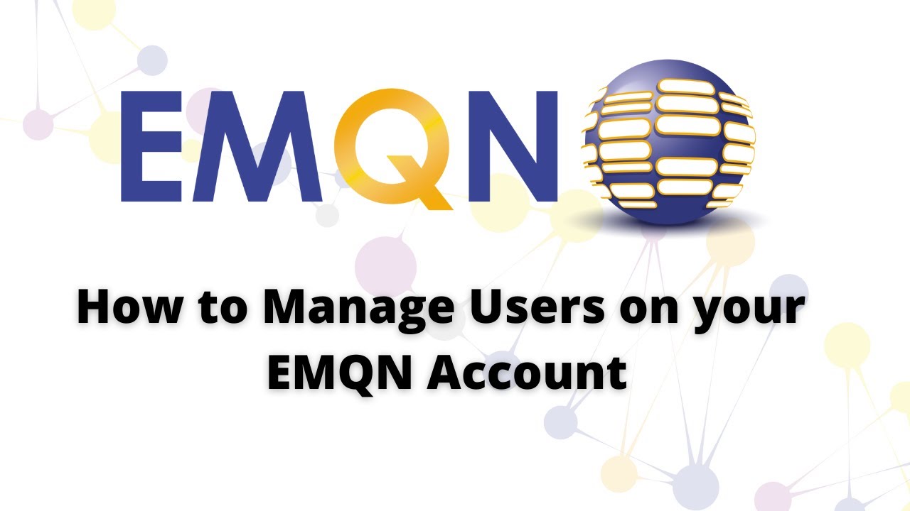 How to Manage Users on your EMQN Account
