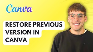 How to Restore Previous Version in Canva [2025 Guide]