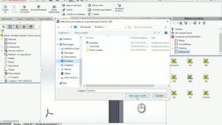 Librerias de perfiles estructurales SolidWorks