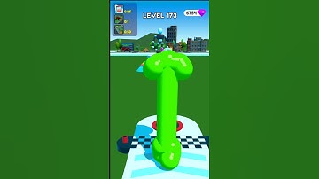 Tall man run max level 173 #trendinggame Funny #shorts #gaming ##trending #comedy #tallmanrun