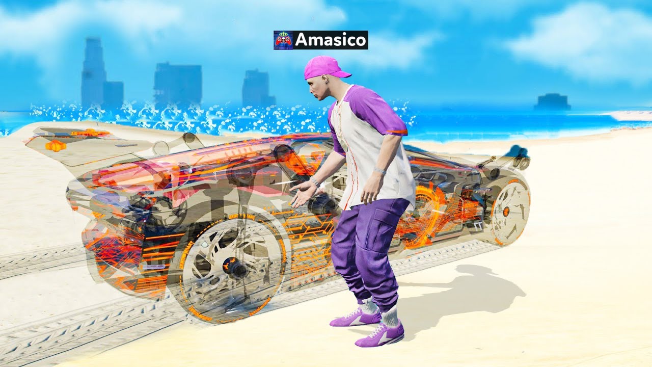 Am FURAT toate MASINILE INVIZIBILE in GTA 5!