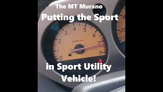 Nissan Murano Manual Transmission Swap