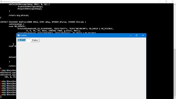 WIN32 기본 컨트롤 맛보기 (에디트와 버튼)