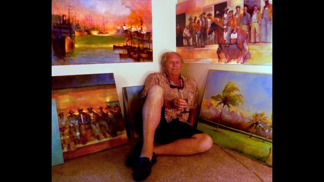 Artist John Allinson- World's longest mural-Firestone Gallery