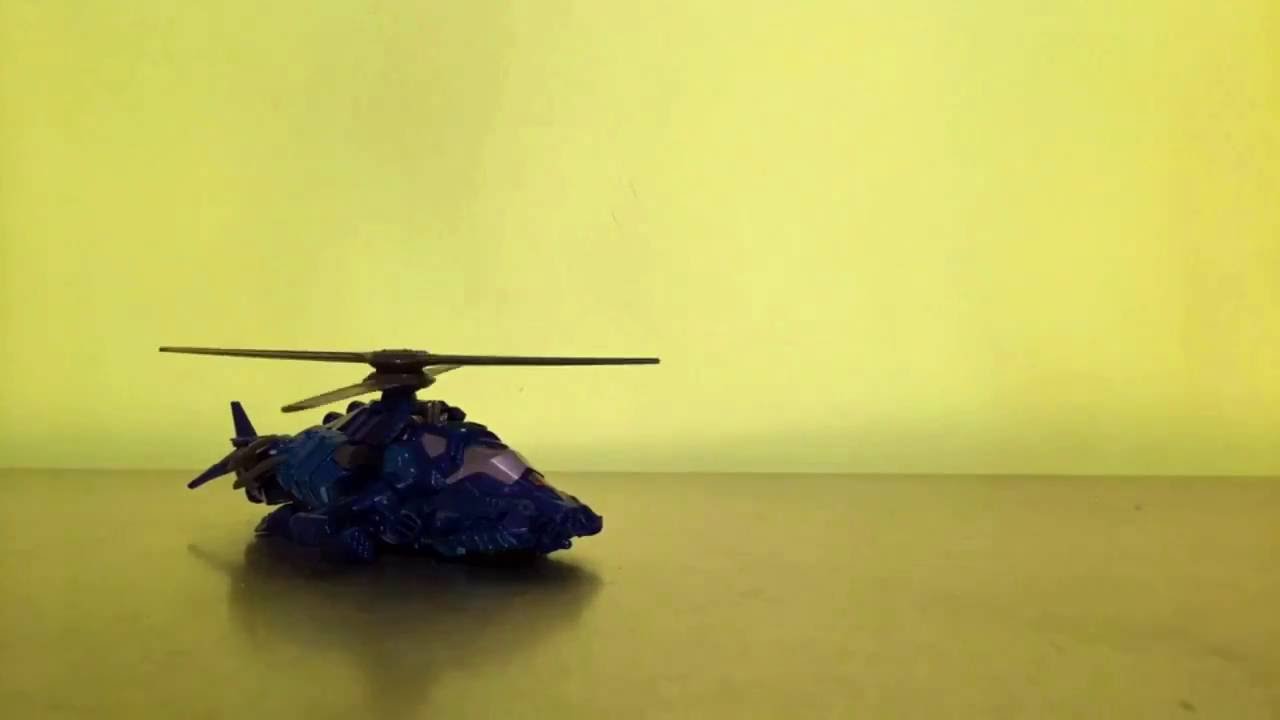 Transformers 4 OneStep Helicopter Drift Stop Motion HD YouTube