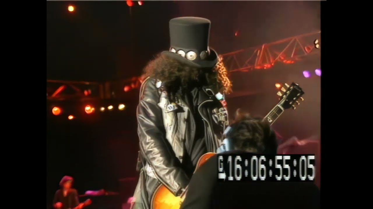 Guns N Roses - Pretty Tied Up - Live Rock in Rio 1991 (Slash Cam) (1080p 60FPS)