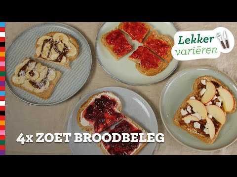 Video: Broodbeleg Boterham: 4 Eenvoudige En Heerlijke Recepten