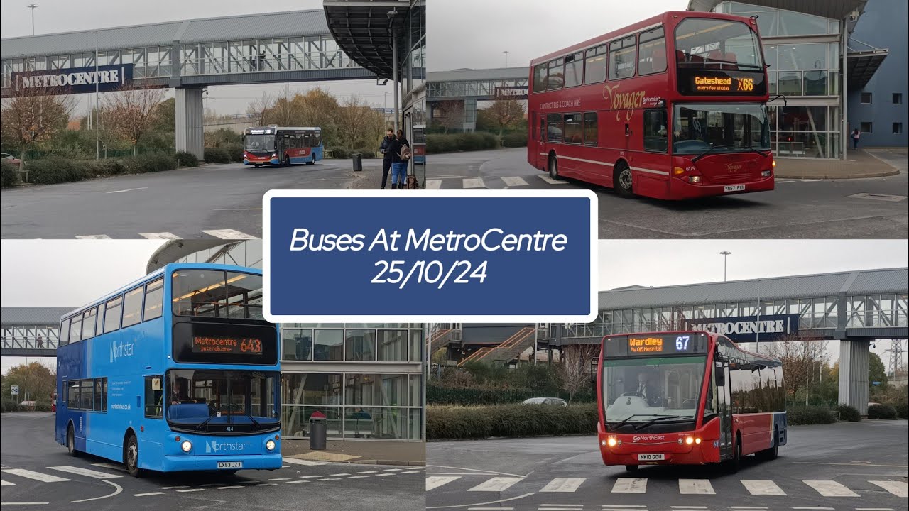 Buses At MetroCentre (25/10/24)
