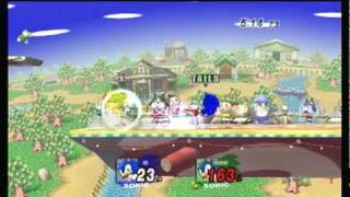 SSBB 170 - Tails (Sonic) vs. X (Sonic)