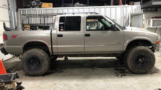 2003 Crew Cab s10 solid axle swap (sas) lift 4x4 4wd blazer jimmy Sonoma