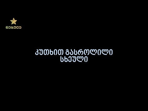 3.3. კუთხით გასროლილი სხეული