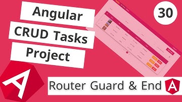 #CRUD Angular Project 30 | How To Use Router Guard In Angular [Arabic]