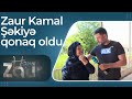 Zaur Kamal Şəkiyə qonaq oldu – Gülyanaq Məmmədovanın ata ocağına gedən kələ-kötür yollar- Həmin Zaur