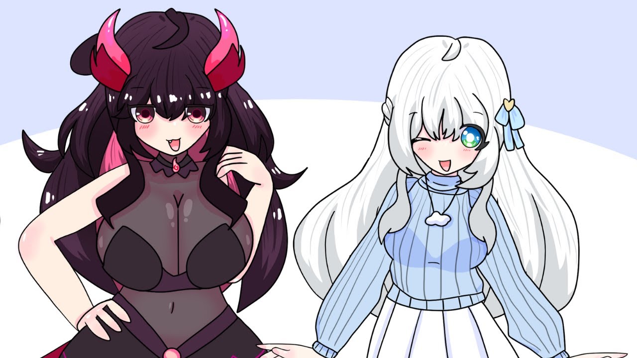 Succubus Black or Angelic White? |WEBCOMIC DUB|