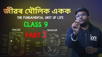 জীৱৰ মৌলিক একক. the fundamental unit of life. CHAPTER 12. class 9. Part 2