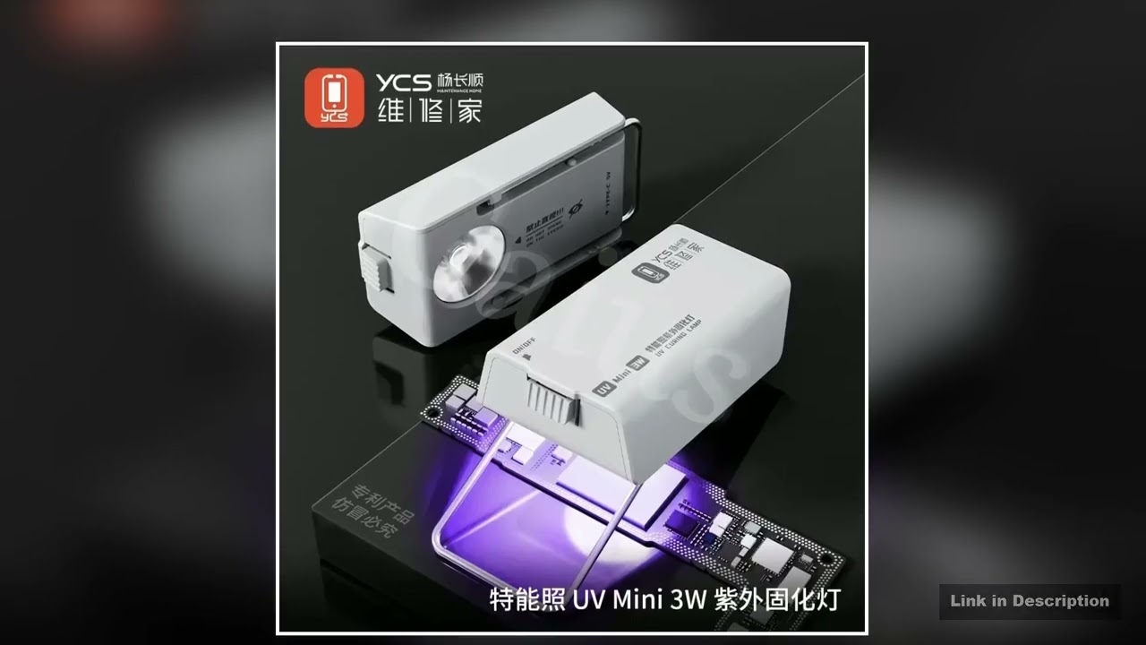 YCS UV MINI Curing Lamp Intelligent Nail art uv light 3W High Power Fast Curing Light Motherboard