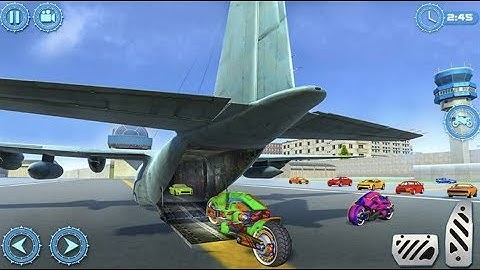 Multi Robot Transport : Robot Car, Bike & Airplane Android Gameplay