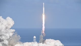 Décollage réussi pour Falcon Heavy